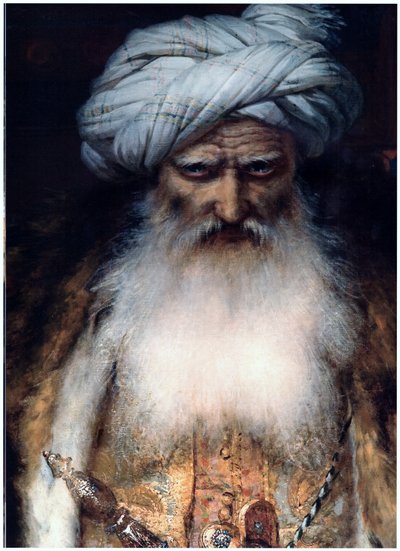 Ali-Pasha and Vasiliki by Raymond Auguste Quinsac Monvoisin